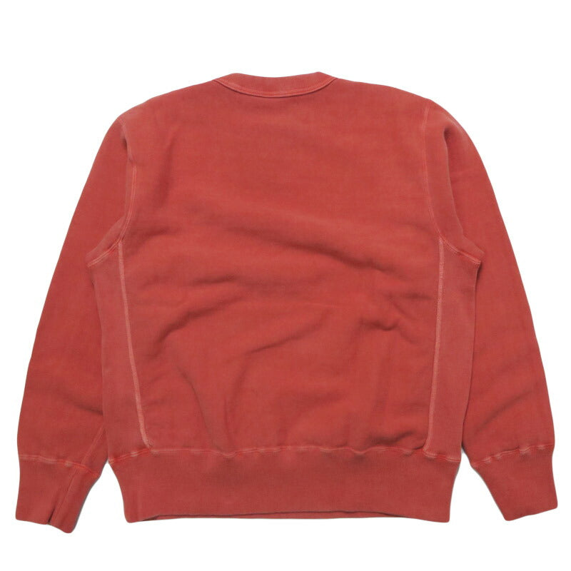 ダルチザン ステュディオ・ダ・ルチザン STUDIO D'ARTISAN ベンガラ染め吊り編みトレーナー 8185 【2025年秋冬新作】