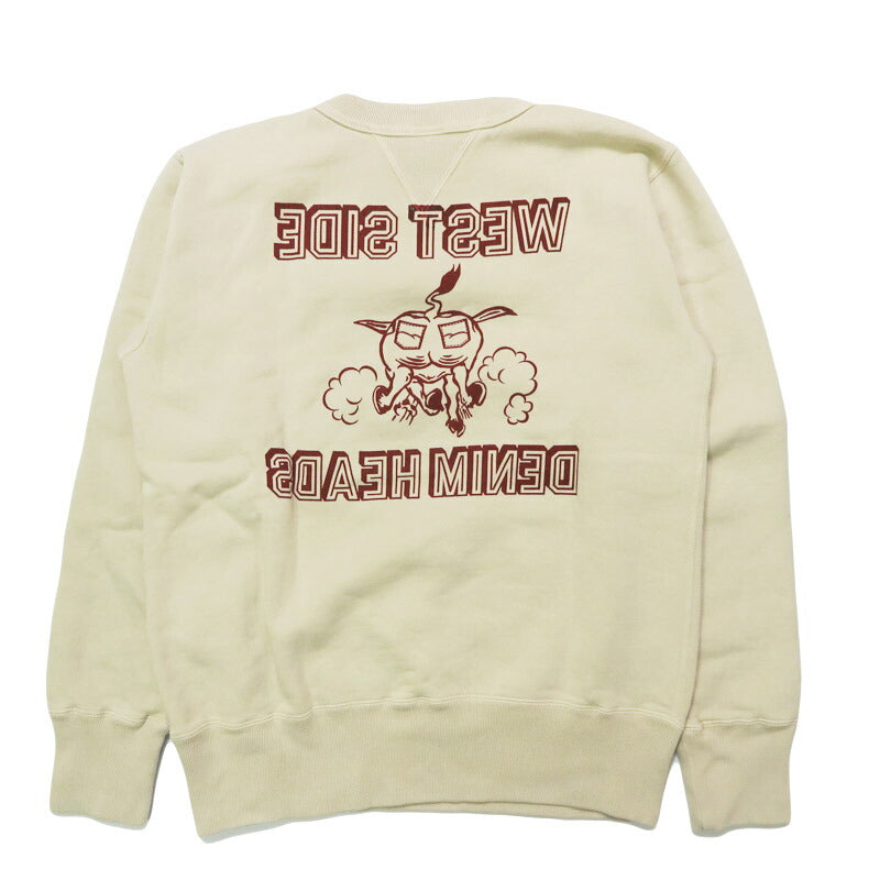 ダルチザン ステュディオ・ダ・ルチザン STUDIO D'ARTISAN プリントトレーナー  両Vガゼットスウェット 8193A 【2025年秋冬新作】