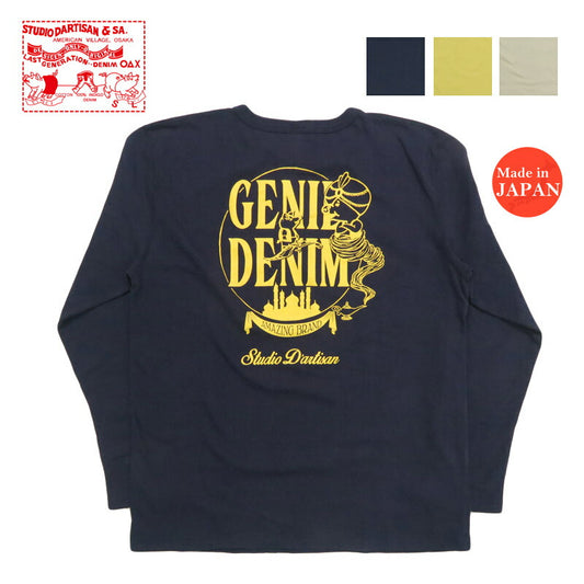 ダルチザン ステュディオ・ダ・ルチザン STUDIO D'ARTISAN 長袖 プリント Tシャツ