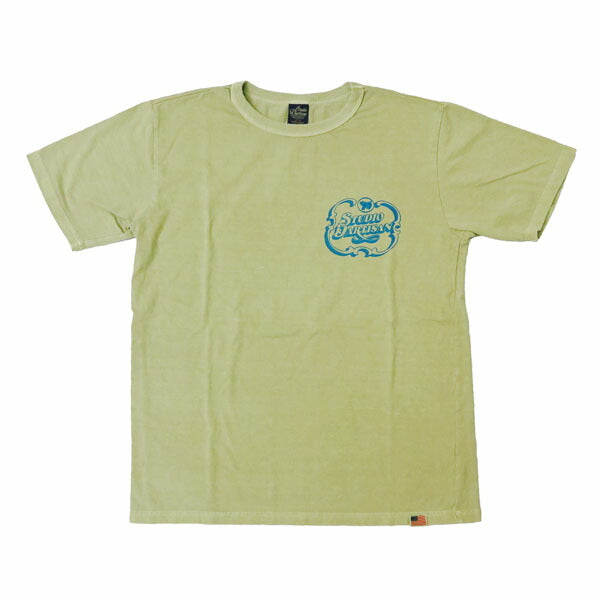 ダルチザン ステュディオ・ダ・ルチザン STUDIO D'ARTISAN ピグメントプリントTシャツ USAコットン 8207A【2026年春夏新作】