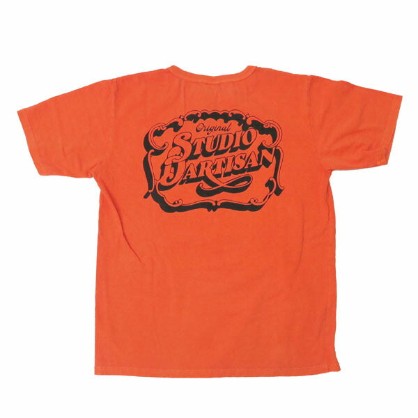 ダルチザン ステュディオ・ダ・ルチザン STUDIO D'ARTISAN ピグメントプリントTシャツ USAコットン 8207A【2026年春夏新作】