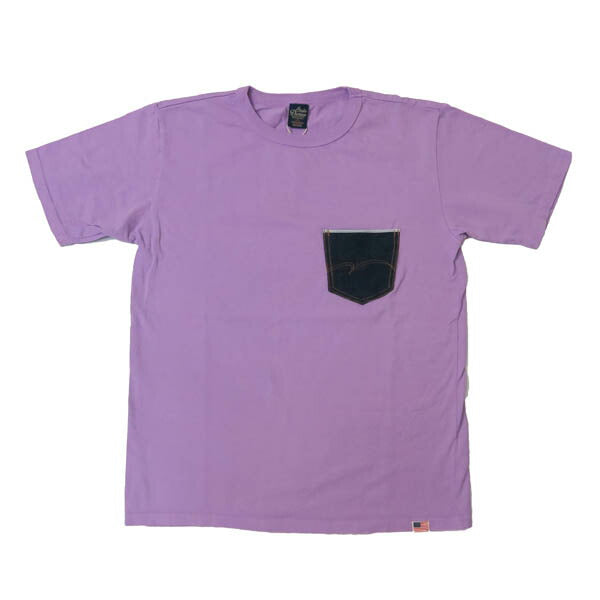 ダルチザン ステュディオ・ダ・ルチザン STUDIO D'ARTISAN 半袖 Tシャツ デニムポケットT 背面ロゴ 8214A【2026年春夏新作】