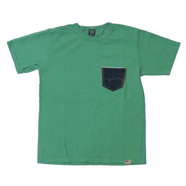 ダルチザン ステュディオ・ダ・ルチザン STUDIO D'ARTISAN 半袖 Tシャツ デニムポケットT 背面ロゴ 8214A【2026年春夏新作】