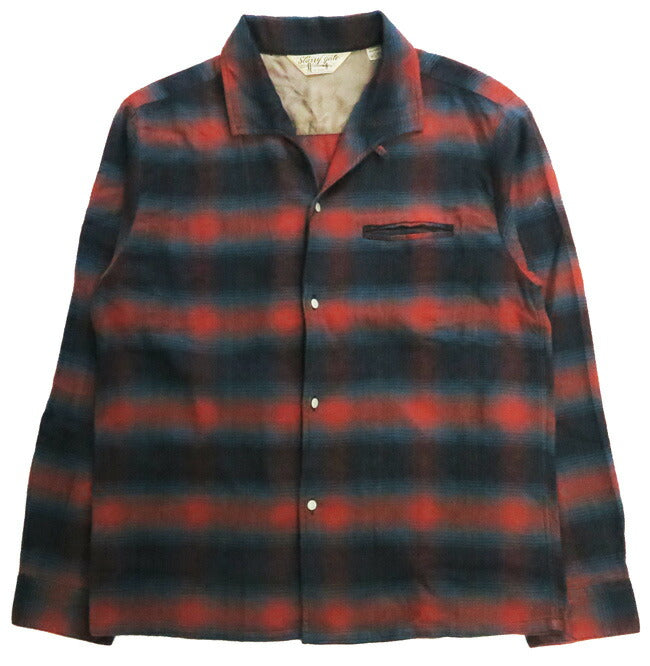 JELADO ジェラード 長袖 フランネル オープンカラー シャツ Vincent SG13102 【2025年秋冬新作】