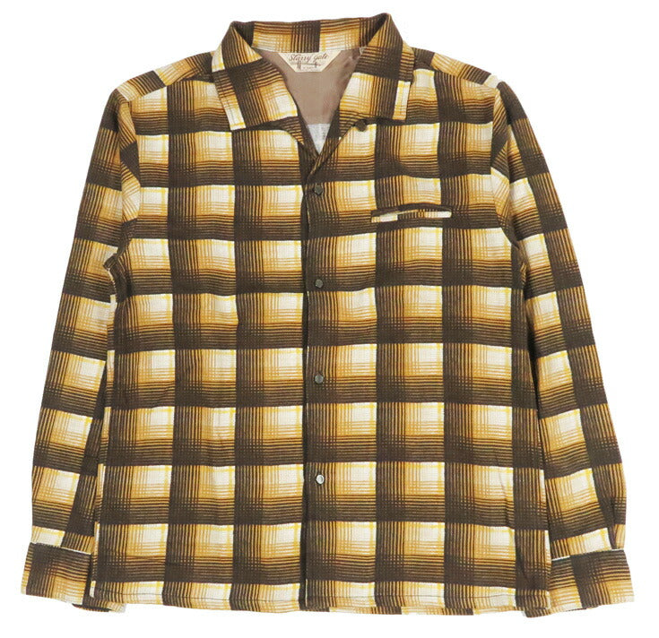 JELADO ジェラード 長袖 フランネル オープンカラー シャツ Vincent SG21105 【2026年春夏新作】