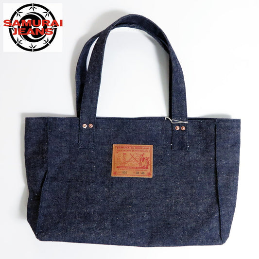 サムライジーンズ SAMURAI JEANS 15oz男気セルビッチデニム トートバッグ SJRPB25【2025年秋冬新作】