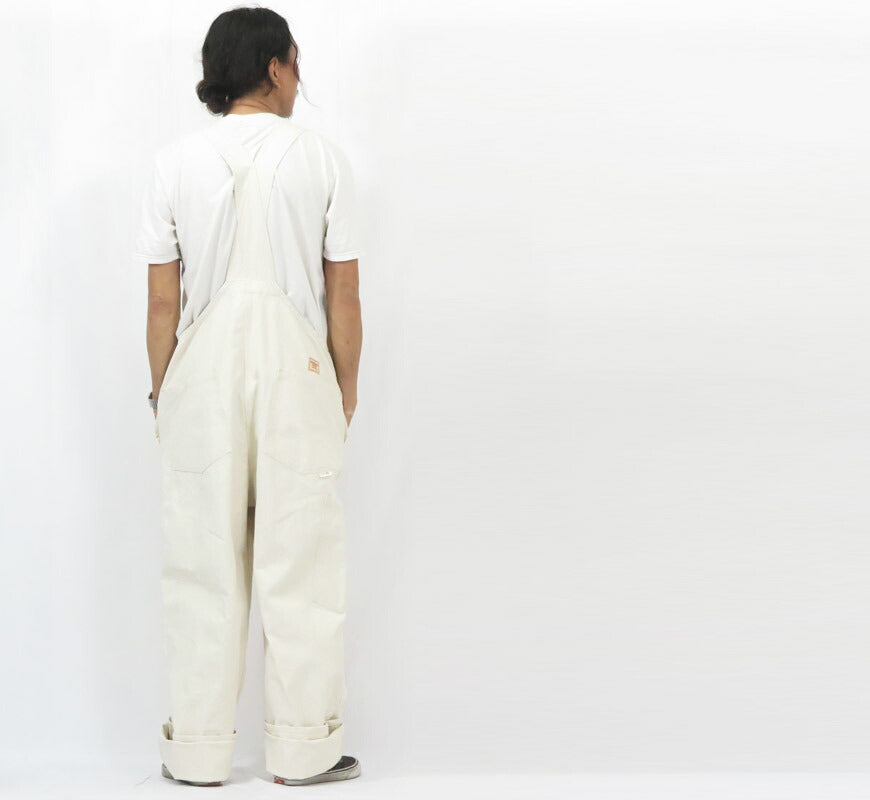 SUN SURF サンサーフ SAILOR MOKU PRODUCTS 10oz. コットンダック ホワイト オーバーオール SM42523 【2025年春夏新作】