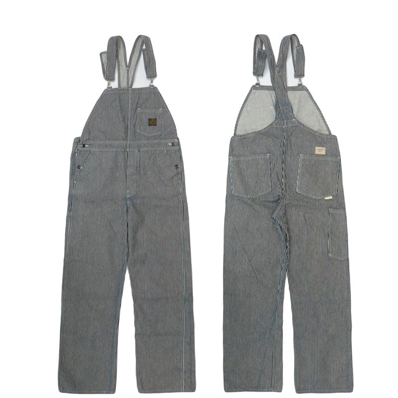 SUN SURF サンサーフ SAILOR MOKU PRODUCTS 12.5oz UNION SUPPLY AHINA DENIM PANTSヒッコリーストライプ オーバーオール SM42653 【2025年秋冬新作】