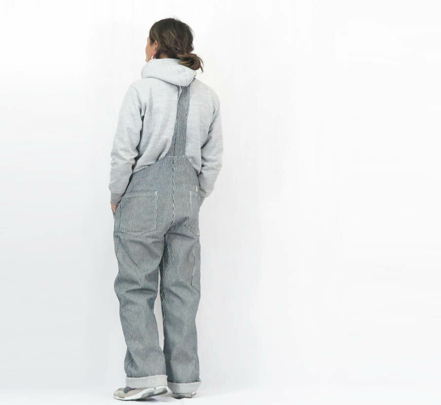 SUN SURF サンサーフ SAILOR MOKU PRODUCTS 12.5oz UNION SUPPLY AHINA DENIM PANTSヒッコリーストライプ オーバーオール SM42653 【2025年秋冬新作】