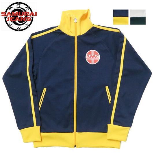 サムライジーンズ SAMURAI JEANS プリント サムライモータークラブジャージ 日本製 SMJS25-101 【2025年秋冬新作】