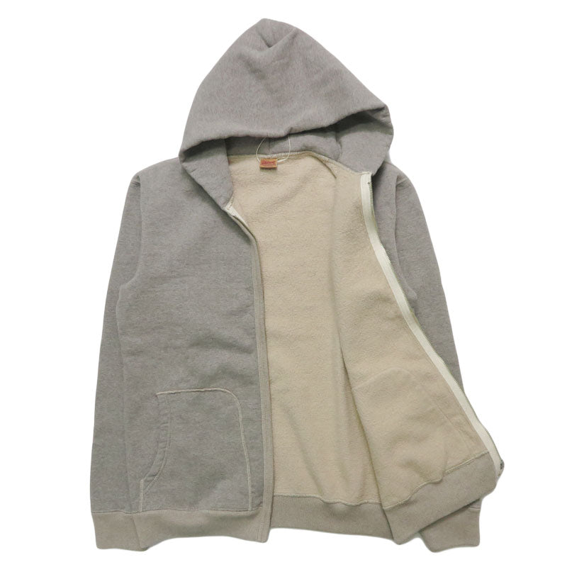 デラックスウェアDELUXEWAREフルジップスウェットパーカー無地ユニオンスペシャルSPZ-00【2025年秋冬新作】