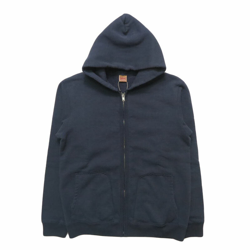 デラックスウェアDELUXEWAREフルジップスウェットパーカー無地ユニオンスペシャルSPZ-00【2025年秋冬新作】