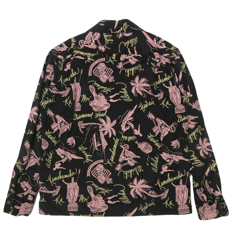 サンサーフ SUN SURF 長袖 "HISTORICAL EVIDENCE" コーデュロイオープンシャツ  アロハ SS29582 【2025年秋冬新作】