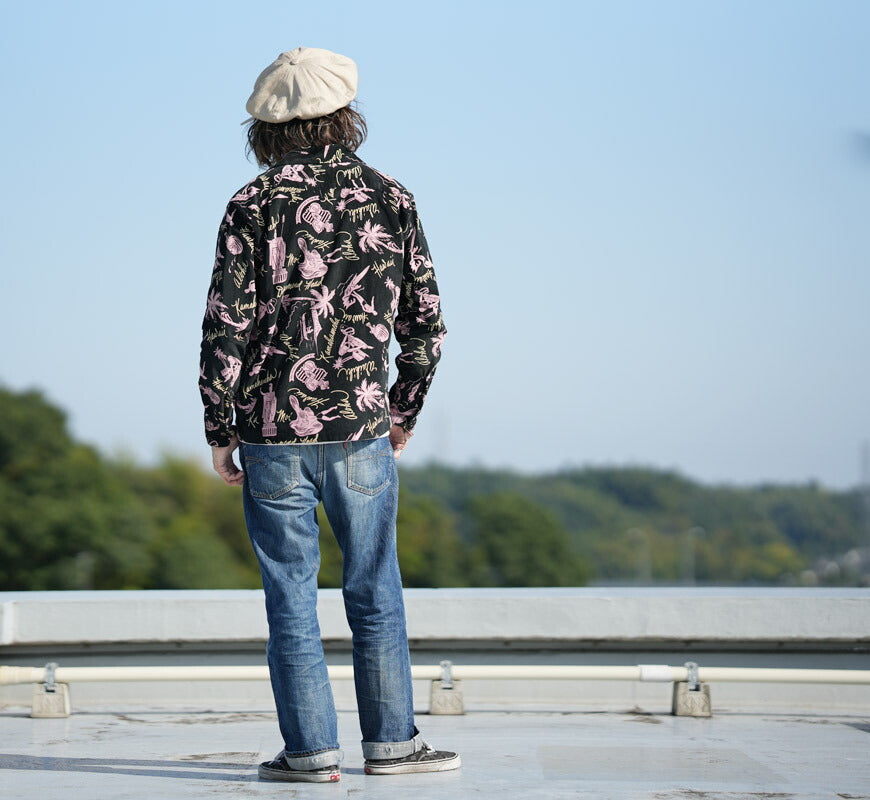 サンサーフ SUN SURF 長袖 "HISTORICAL EVIDENCE" コーデュロイオープンシャツ  アロハ SS29582 【2025年秋冬新作】