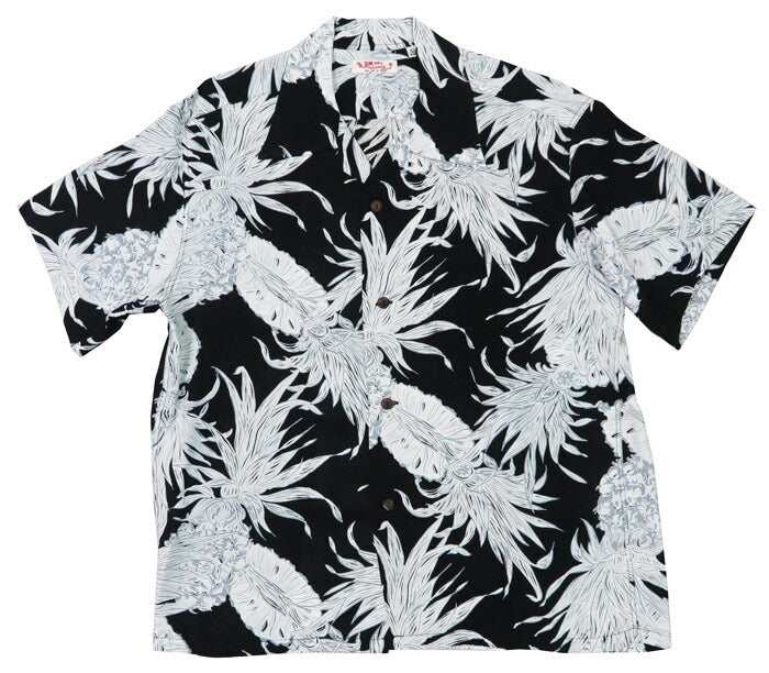 サンサーフ SUN SURF 半袖 レーヨン羽二重 ハワイアンシャツ 「ISLAND PINEAPPLE」 HALE HAWAII, ROYAL HAWAIIAN アロハシャツ SS39413 【2025年春夏新作】