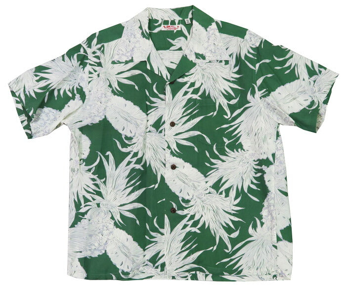 サンサーフ SUN SURF 半袖 レーヨン羽二重 ハワイアンシャツ 「ISLAND PINEAPPLE」 HALE HAWAII, ROYAL HAWAIIAN アロハシャツ SS39413 【2025年春夏新作】