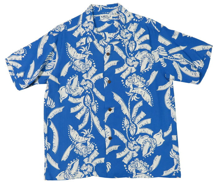 サンサーフ SUN SURF 半袖 レーヨン羽二重 ハワイアンシャツ 「HONEYSUCKLE」 HALE HAWAII, ROYAL HAWAIIAN アロハシャツ SS39413 【2025年春夏新作】