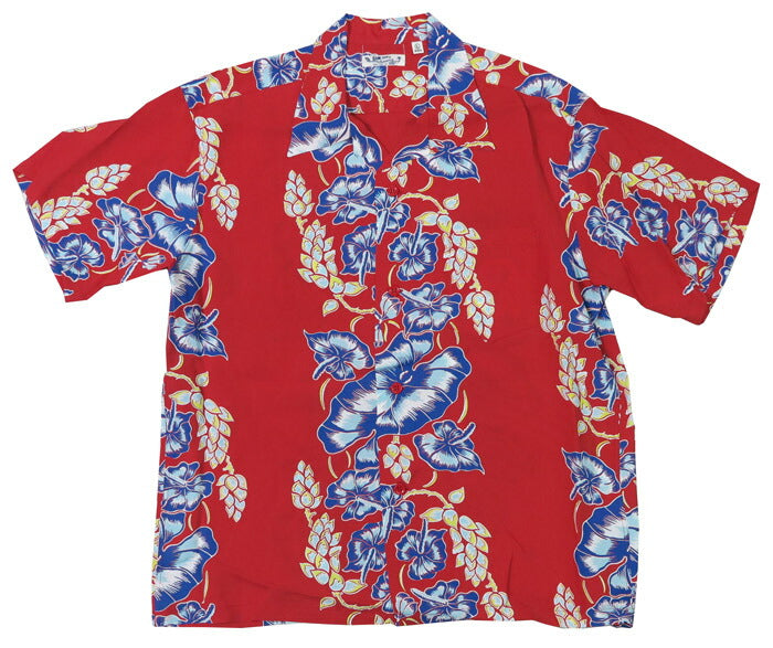 サンサーフ SUN SURF 半袖 レーヨン羽二重 ハワイアンシャツ「ISLAND FLOWER CHAIN」MADE IN CALIFORNIA アロハシャツ SS39425 【2025年春夏新作】