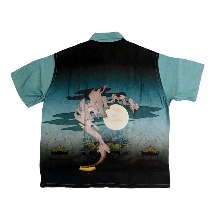 サンサーフ SUN SURF × 月岡芳年 SPECIAL EDITION “偐紫田舎源氏”（にせむらさきいなかげんじ）半袖 レーヨン ハワイアンシャツ日本の意匠 SPECIAL EDITION アロハシャツ SS39531 【2025年春夏新作】