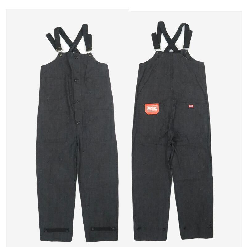 サムライジーンズ SAMURAI JEANS オーバーオール ヘリンボーン デッキパンツ SWC605DP-HB2