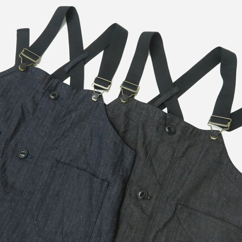 サムライジーンズ SAMURAI JEANS オーバーオール ヘリンボーン デッキパンツ SWC605DP-HB2