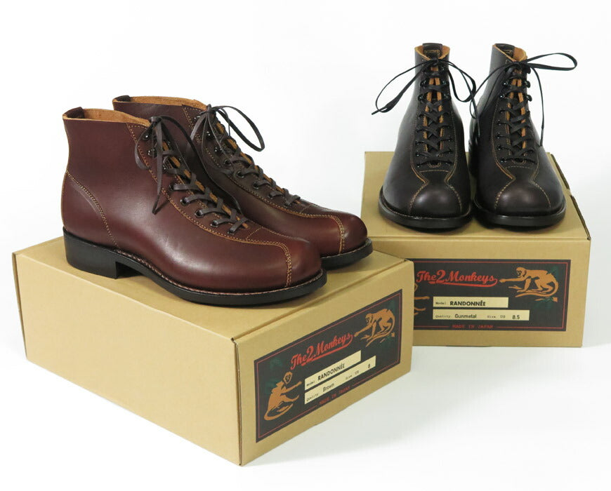 The 2 Monkeys トゥーモンキーズ RANDONNEE レザー アウティングブーツ スカウトブーツ ランドネ 牛革 JELADO ジェラード TM12952 【2025年秋冬新作】
