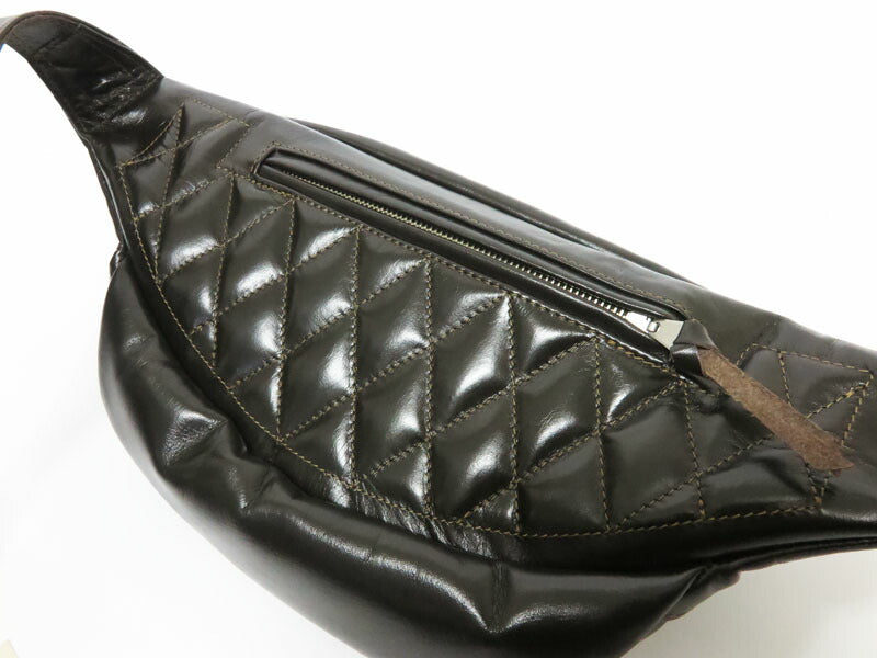 トイズマッコイ TOYS McCOY ホースハイド レザー デュアルブレード パッデッド バッグ  馬革 DUAL BLADE "PADDED" BAG ウエストバッグ ボディバッグ TMA2422【2025年秋冬新作】