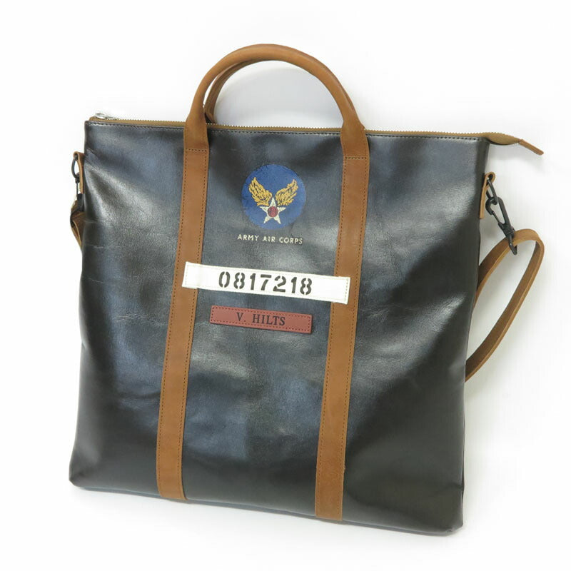 トイズマッコイ TOYS McCOY ホースハイド レザー ヘルメットバッグ  "V.HILTS" 馬革 TMA2521【2025年秋冬新作】