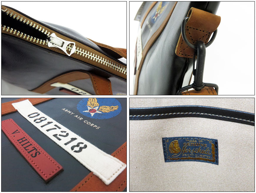 トイズマッコイ TOYS McCOY ホースハイド レザー ヘルメットバッグ  "V.HILTS" 馬革 TMA2521【2025年秋冬新作】