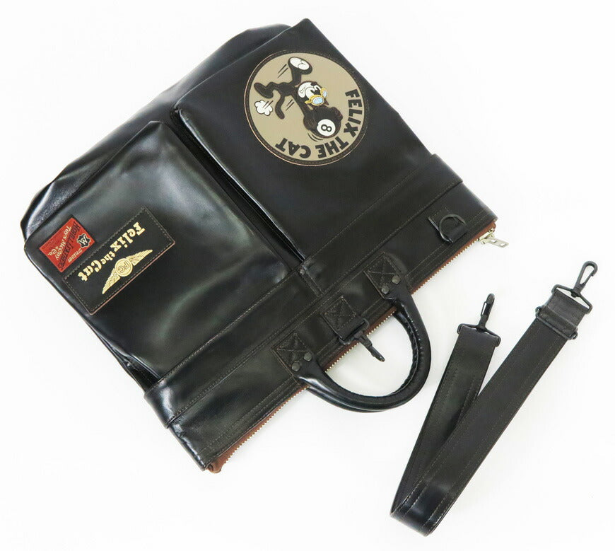 トイズマッコイ TOYS McCOY ホースハイド レザー ヘルメットバッグ FELIX THE CAT 8 BALL 馬革 TMA2523 【2025年秋冬新作】