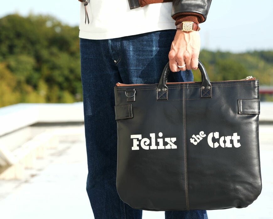 トイズマッコイ TOYS McCOY ホースハイド レザー ヘルメットバッグ FELIX THE CAT 8 BALL 馬革 TMA2523 【2025年秋冬新作】