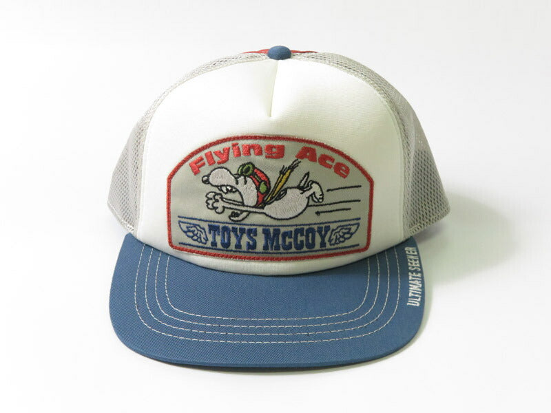 トイズマッコイ  TOYS McCOY MESH CAP　SNOOPY "FLYING ACE" メッシュキャップ 帽子 TMA2525【2025年秋冬新作】