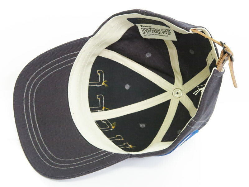 トイズマッコイ TOYS McCOY コットンヘリンボーン キャップ スヌーピー SNOOPY 