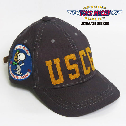 トイズマッコイ TOYS McCOY COTTON HERRINGBONE CAP SNOOPY