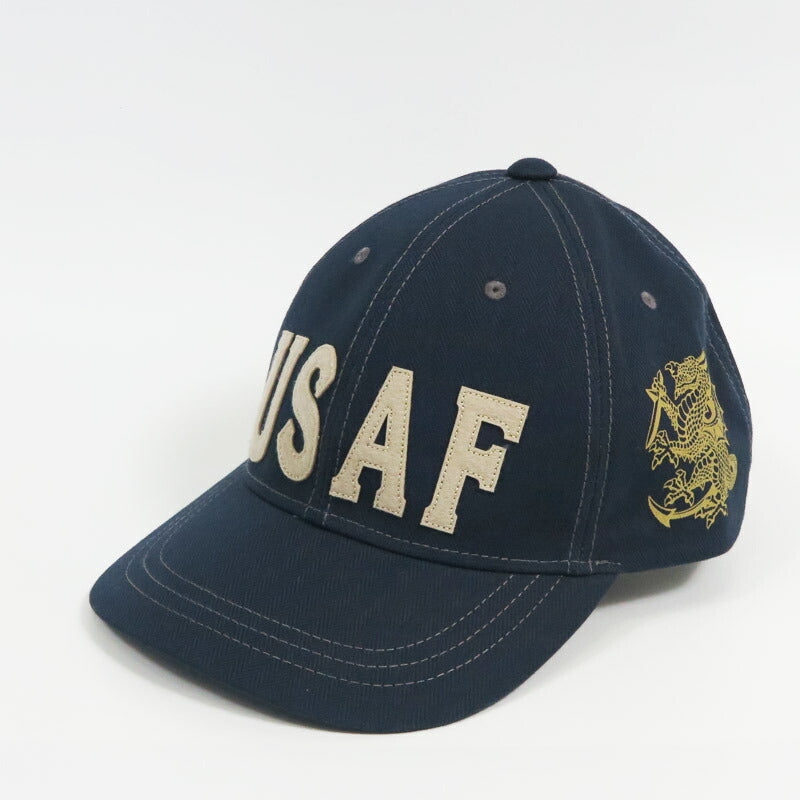 トイズマッコイ TOYS McCOY コットンヘリンボーン キャップ COTTON HERRINGBONE CAP　USAF " 30TH ANNIV. " TMA2603 【2026年春夏新作】