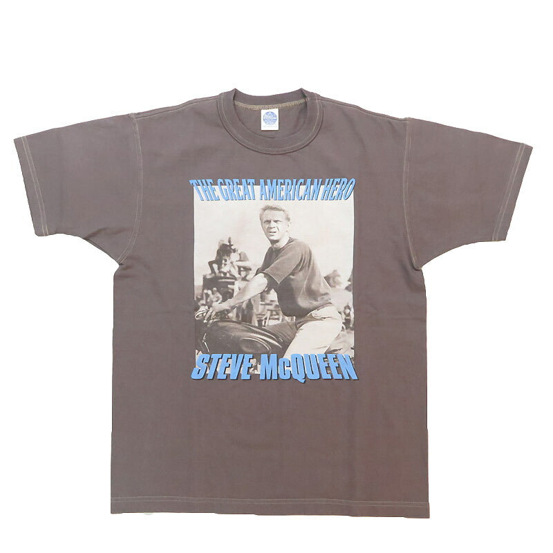 トイズマッコイ  TOYSMcCOY 半袖 TシャツS. McQUEEN TEE " THE GREAT AMERICAN HERO " マックイーン TEE TMC2505 【2025年春夏新作】