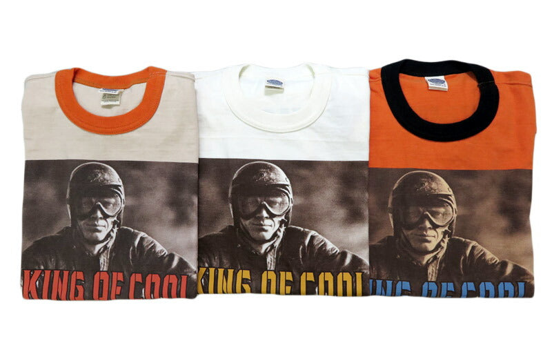 トイズマッコイ TOYS McCOY 半袖 Tシャツ S. McQUEEN™ TEE " KING OF COOL 1963 " マックイーン TEE TMC2508 【2025年春夏新作】
