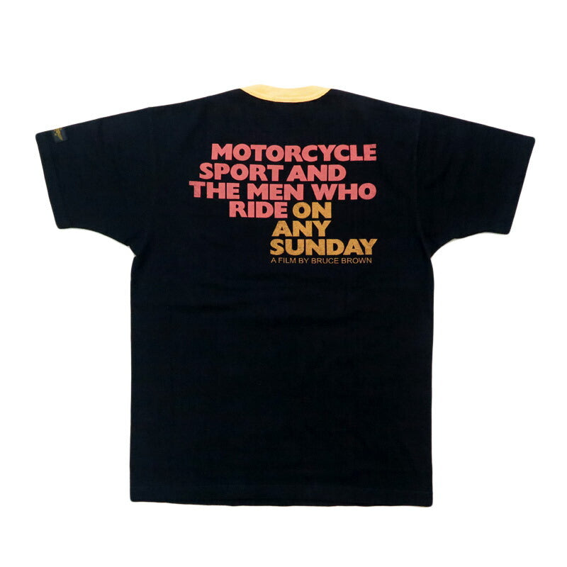 トイズマッコイ TOYS McCOY 半袖 Tシャツ" ON ANY SUNDAY 71 "マックイーン TEE TMC2510 【2025年春夏新作】