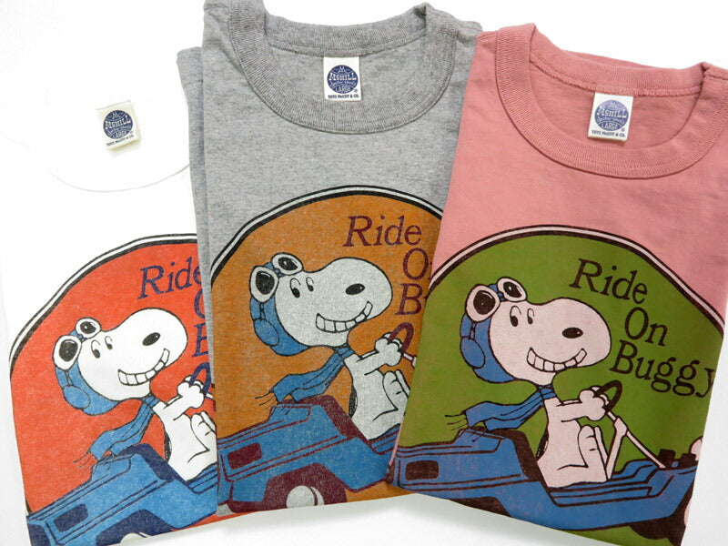 トイズマッコイ TOYSMcCOY  半袖 Tシャツ SNOOPY スヌーピー “RIDE ON BUGGY” TMC2526【2025年春夏新作】