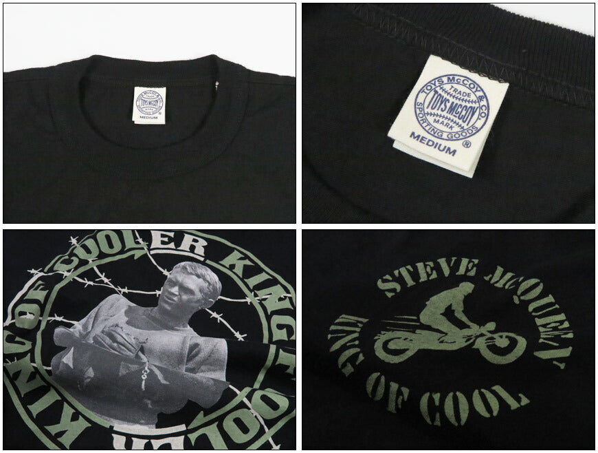 トイズマッコイ TOYS McCOY 半袖 Tシャツ STEVE McQUEEN TEE
