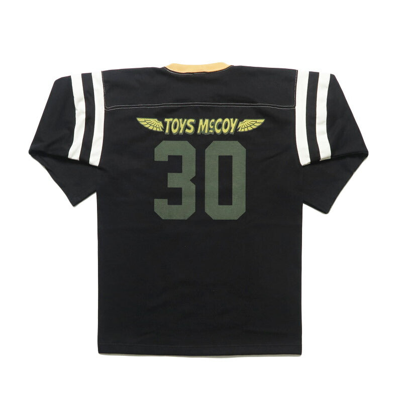 トイズマッコイTOYSMcCOY 半袖 五分袖 スヌーピー Tシャツ SNOOPY FOOTBALL SHIRT