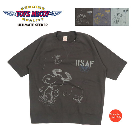 トイズマッコイ TOYS McCOY　SHORT SLEEVE SWEAT SHIRT SNOOPY