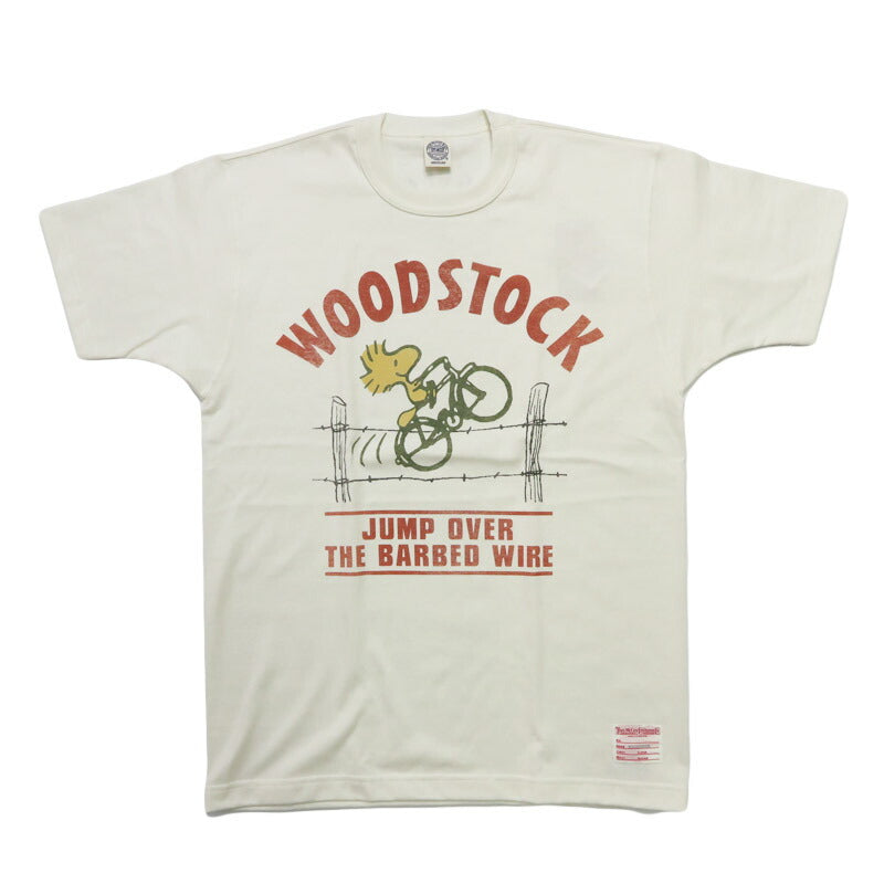 토이즈맥코이 TOYSMcCOY 반팔 티셔츠 PEANUTS TEE "WOODSTOCK KING OF COOL" TMC2628【2026년 봄/여름 신작】