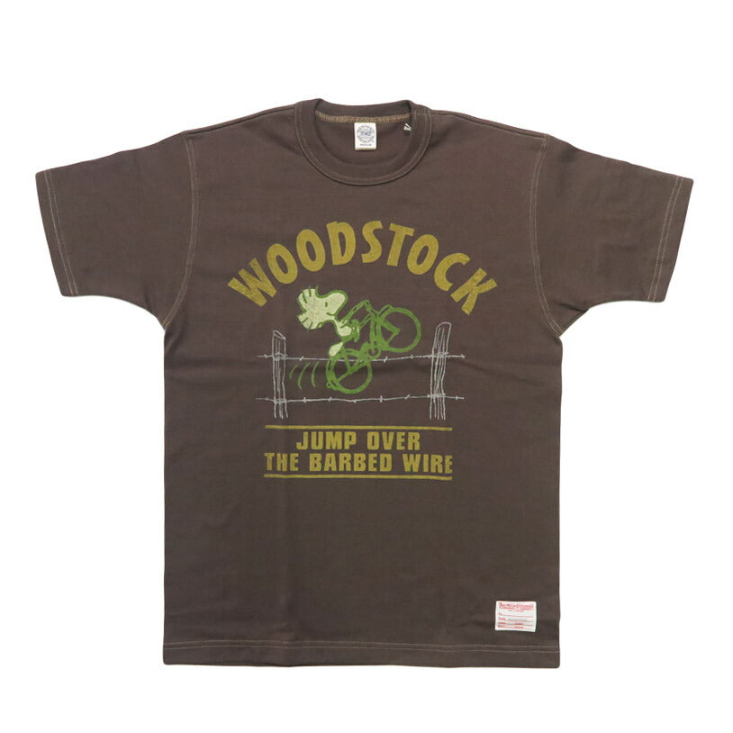 토이즈맥코이 TOYSMcCOY 반팔 티셔츠 PEANUTS TEE "WOODSTOCK KING OF COOL" TMC2628【2026년 봄/여름 신작】