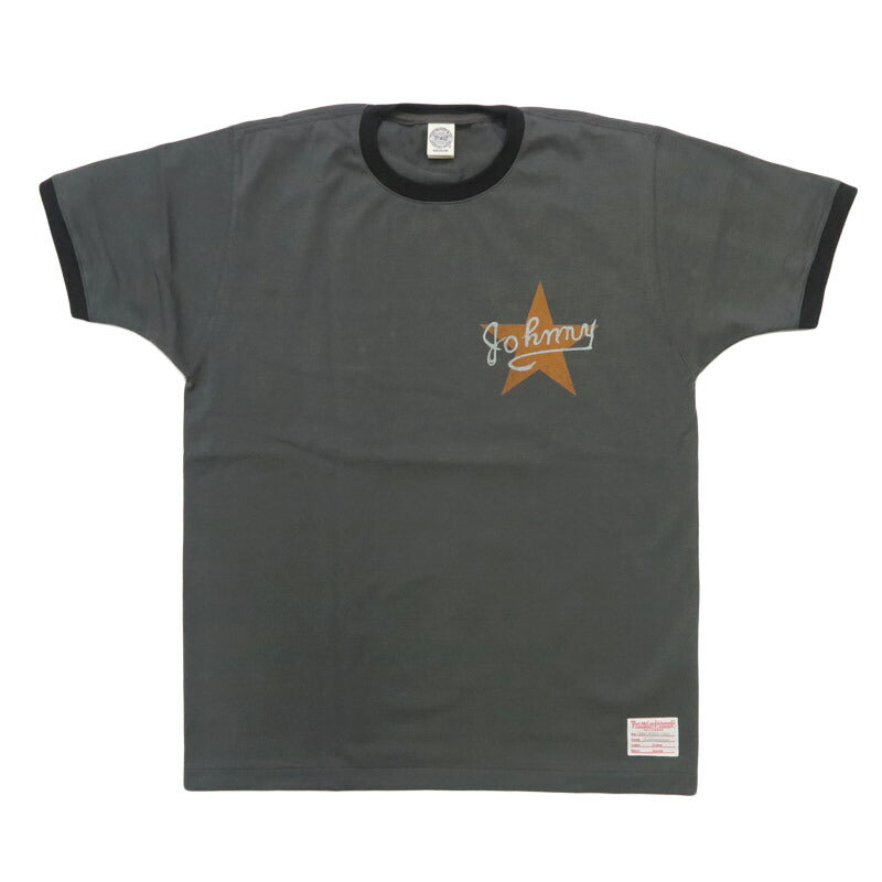 토이즈 맥코이 TOYSMcCOY 반팔 티셔츠 링거 티셔츠 JOHNNY RINGER TEE " BRMC " TMC2633【2026년 봄/여름 신작】