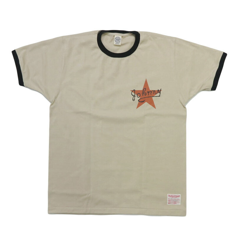토이즈 맥코이 TOYSMcCOY 반팔 티셔츠 링거 티셔츠 JOHNNY RINGER TEE " BRMC " TMC2633【2026년 봄/여름 신작】