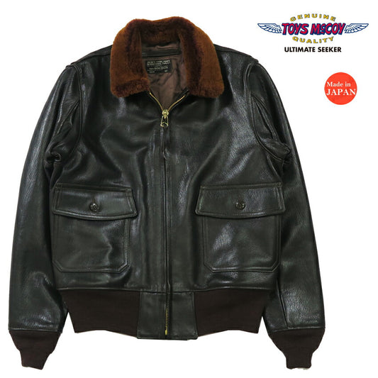 トイズマッコイ TOYS McCOY TYPE G-1 MIL-J-7823D STEVE McQUEEN スティーブマックイーン レザージャケット  ゴートスキン ヤギ革 TMJ2424 【2024-25年秋冬新作】