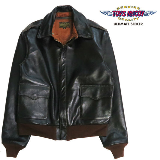 トイズマッコイ TOYS McCOY A-2 レザー フライトジャケット ROUGH WEAR CLOTHING CO. デカール無し ホースハイド 馬革 TMJ2526 【2025年秋冬新作】