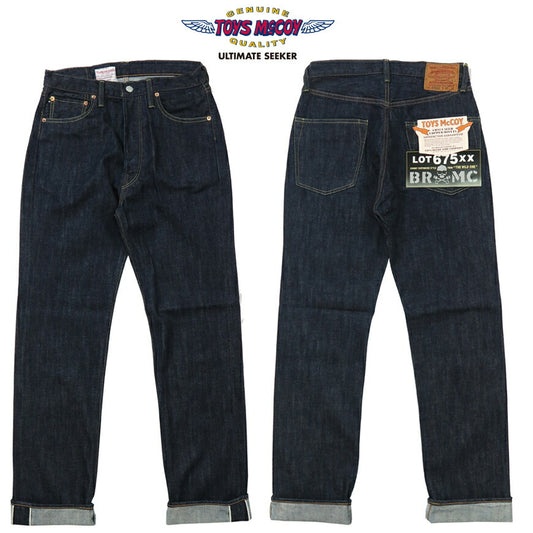 トイズマッコイ TOYS McCOY ジーンズ Lot 675XX WILD ONE EDITION スリムフィット ワンウォッシュ TMP2403 【2024-25年秋冬新作】