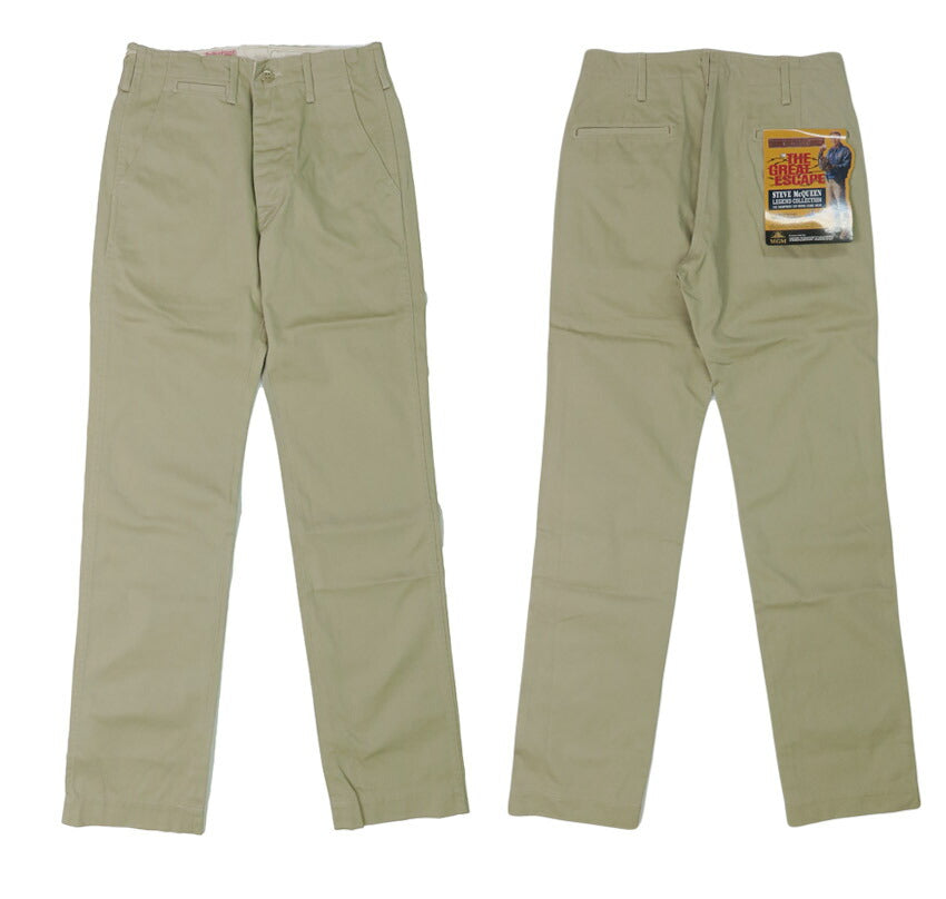 トイズマッコイ TOYSMcCOY スティーブ マックイーン SteveMcQUEEN V. HILTS TROUSERS チノパンツ TMP2504【2025年秋冬新作】